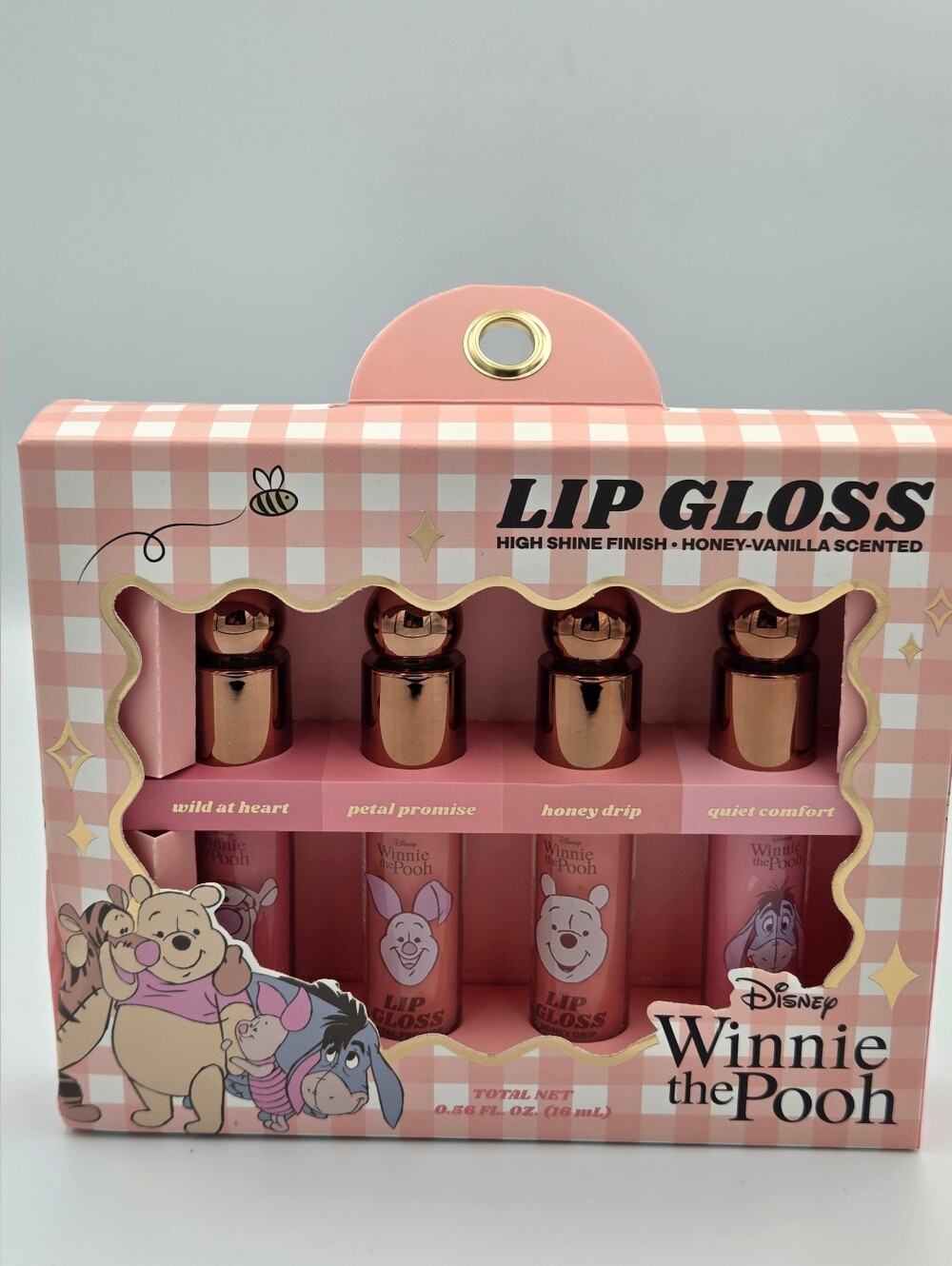 Taste Besuty Disney Winnie the Pooh Lip Gloss Set NIB